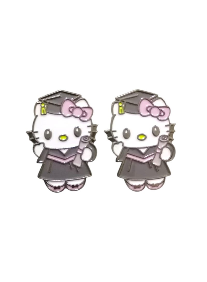 هالو كيتي ملصق معدني يضم شخصية هيلو كيتي الشهيرة - Image 2